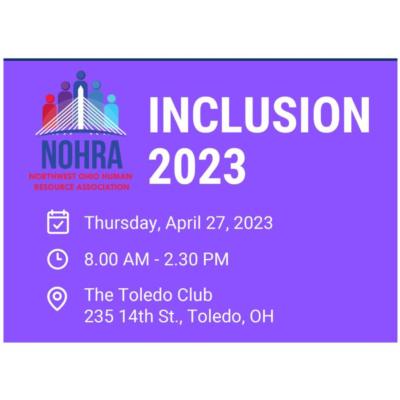 Inclusion 2023 Conference (IN PERSON)