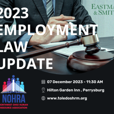 December Meeting: Annual Employment Law Update