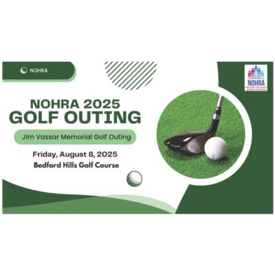 2025 NOHRA 9-Hole Golf Outing Event - Ealy Bird Pricing until July19th!