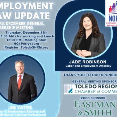 Employment Law Update with Jim Yates and Jade Robinson from Eastman & Smith