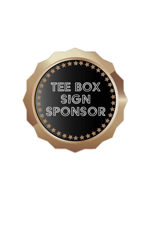 Tee Box Sponsor - $150